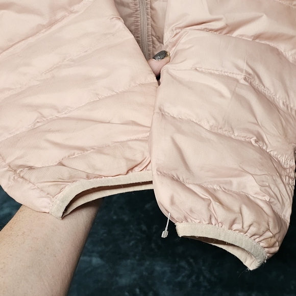 Levi's Retro Sepia Rose Packable Down Puffer Coat size Medium - Picture 5 of 13